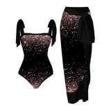 Toloer One-Piece Bikini Suit Women's Bikini Three-Piece