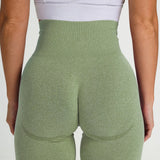 Gym Seamless Pants Sports Push Up Leggings Clothes Stretchy High Waist Athletic Exercise Fitness Leggings Activewear