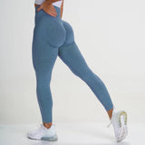 Gym Seamless Pants Sports Push Up Leggings Clothes Stretchy High Waist Athletic Exercise Fitness Leggings Activewear