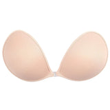 Seamless Strapless Bra Women's Super Push Up Bra Self-Adhesive Silicone Wedding Party Underwear A B C D E F Cup Fly