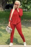 Casual Loose Shirt and Tight Pants