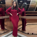 Fashion Explosion In The Autumn Of 2025 Languily Knitted Dress Suit