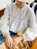 Spring Shirt Women's Women's Dress Shenzhen Nany Oil French White Shirt Women's Retro T-Shirt Women's Long