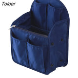 Backpack Organizer Insert Bag Liner Bag Compartment Sorting bag Travel Handbag Finishing