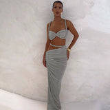 Women's 2025 Spring/Summer New Solid Color Sexy Suspension