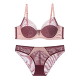 French Girl Thin Cup Pure Lingerie Gathered Sexy Lace Bra Set Small Bra Dedicated Half Cup Bra Bra Bra