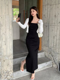 Xixi 2025 Summer Dress New High-Rise Thin Temperament Sling Dress High-End Long Dress Women