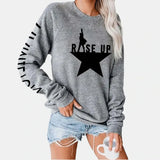 Stars Print Top Long Sleeve T-shirt Women Casual Female Tops Tee Shirts Women Clothes tshirts 2020 mujer