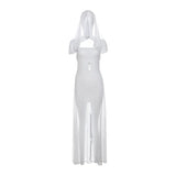 2025 Fashion Trend Women's New Breast-Wearing Hooded Wear A Variety Of Women Wearing A Sexy
