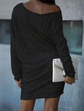 Formal Sequin Puff Sleeve Mini