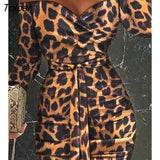 Women Off Shoulder Ruched Design Belted Long Sleeve Sexy Corset Midi Bodycon Dress Fall V Neck Night Club Party Dress