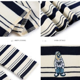 Autumn Women's Pullover Round Neck Embroidery Solid Striped Long Sleeve Undershirt Slim T-shirt Office Lady Casual Tops-Outfit