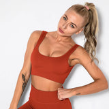 Tops Sexy Crop Vest Women Sport Solid Harajuku Korean Female Off Shoulder Knitted Khaki Brown Summer Women Crop