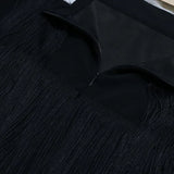 Formal High Waist Fringe Pencil