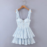 New Three-Layer Seven-Color Sexy Chiffon Sling