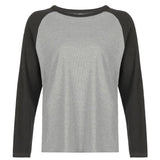 Patchwork T Shirt Knitted Harajuku Vintage Pullovers Casual Tee Women Long Sleeve O-neck Kawaii Solid Tops Spring