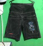 Shorts Y2K Hip Hop 2023 Original Gothic Pocket Baggy Jeans Shorts Man-Outfit