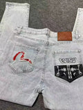 Jeans New Style Spring And Summer Korean Version Popular Style Men's Elastic Trousers For Leisure-Outfit