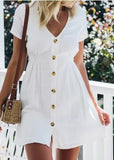 Dress Women 2021 Robe Femme Dress Sexy V Neck Short Sleeve Beach Casual Boho Pink Dress Plus Size Vestido De Mujer
