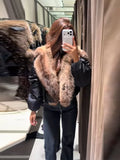 Fashion New Autumn And Winter Retro Thick Thick Collar Short Cotton Coat