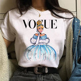 Harajuku Female Tshirt Gothic Flame Heart Print Short Sleeve Tops & Tees Fashion Casual T Shirt Women Clothing T-shirts