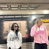 The Fall Of 2023, The New Street Hip-Hop Alphabet Printed Sweaters Are Fashionable For Lovers With Hoodies.-Outfit
