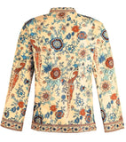 Casual Floral Button Up