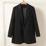 Suit Jacket Woman 2025 Spring And Autumn New Temperament Design Sense Of Small Casual Shoulder Suit