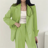 Toloer Suit Jacket Female 2024 New Spring And Autumn Korean Version Chic Small Suit Suit Jacket Design Sense Minority-Outfit