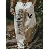 Fashion Loose-Fitting Broad Leg Trousers Digital Print Z A Variety Of Pattern Pattern Spring And