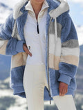 jacket 2021 long-sleeved new loose plush multicolor hooded jacket fall clothes for women jacket