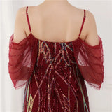 Sequin Strap Mermaid Long Evening