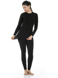 And Winter Warm Underwear Women's Seamless Slim Comfortable Elastic Solid Color Long-Sleeved Trousers Autumn Suit Long Johns-Outfit