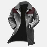 Autumn And Winter Men's Coat Velvet Jacket Multi-Pocket Coat 11-Colored