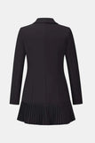 Pleated Mini Blazer