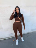 # 2025 Autumn And Winter New Women's Casual Two-Sleeves Of Sleeves Of Long Sleeve Sports