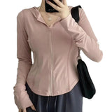 Women's Sunscreen Clothing 2024 Summer New UV Sunshade Blouse Thin Breathable Sunscreen Jacket-Outfit