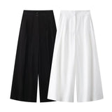 Summer Blended Vest 8056586 Pleated Pants 2365586-Outfit
