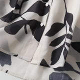 Leisure Style Comfortable Floral Printed Shirt-Outfit