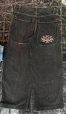 Y2K Big Boy Jeans Original Hip-Hop Embroidered Loose Jeans Street High-Outfit