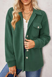 Button Down Dropped Shoulder