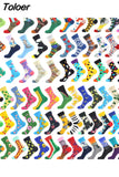 Funny Socks Women &men New 2023 Cute Autumn Winter New Year Santa Claus Christmas Fruit Animal Fish Happy Socks