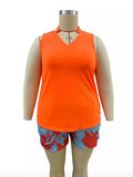 Women's Clothing 2025 Spring And Summer New Two-Set Vest Shorts