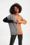 Trendyol Colorblock Knitwear Cardigan