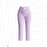 2025 New Knitted Plush Long-Sleeved Coat Vest Shorts Four-Piece Set + Three-Piece