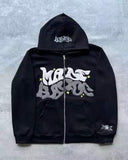 The Fall Of 2023, The New Street Hip-Hop Alphabet Printed Sweaters Are Fashionable For Lovers With Hoodies.-Outfit