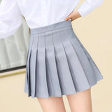 Plaid Skirt Plus Size Mini Skirts Womens 2020 High Waisted Falda plisada Harajuku Style School Uniform Shirt Big