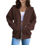 250G Sweet Spicy Large-Size New Slim Slim Zipper Jacket Women
