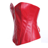 Zipper Leather To Recover Tectorial Tectacles Punk-Style Lamings With