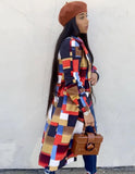 Check Turndown Collar Full Sleeve Long
